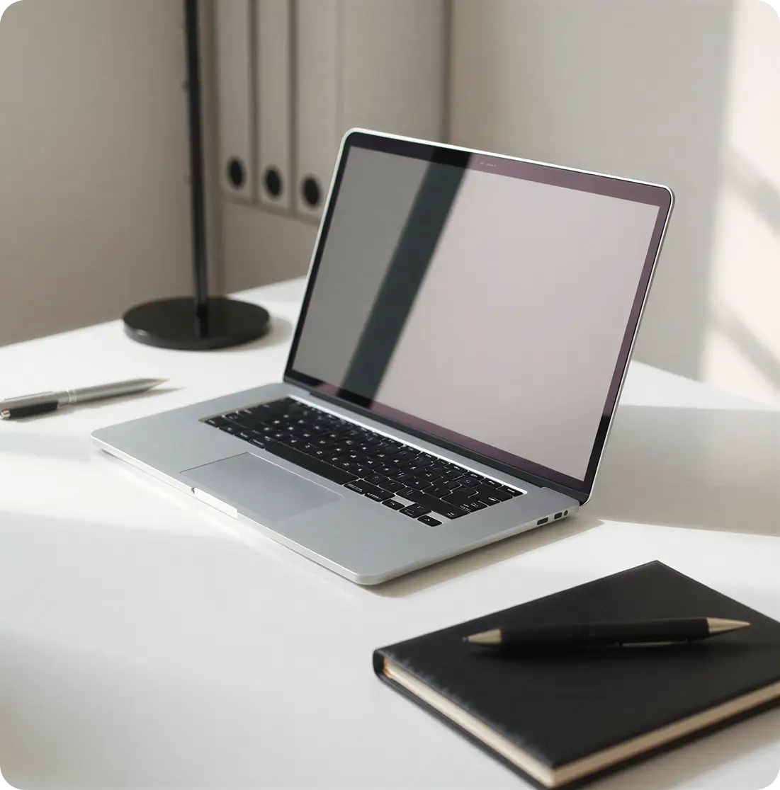 Modern office workspace